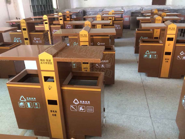 烤漆垃圾桶生產工藝？與噴漆垃圾桶區別