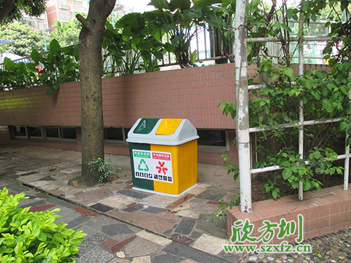 炎炎夏季，玻璃鋼垃圾桶為清遠市街道帶來點點綠意