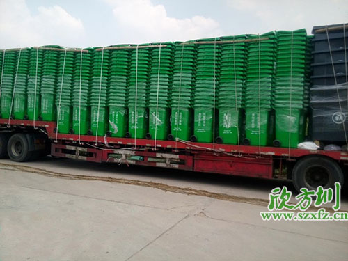 欣方圳塑料環保垃圾桶，天津市場銷量倍增