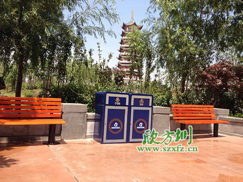 戶外分類彩繪垃圾桶什么品牌好？欣方圳為您推薦